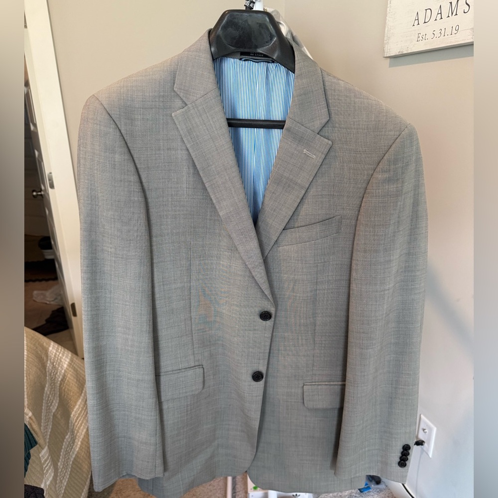 Tommy Hilfiger Light Gray Suit Jacket